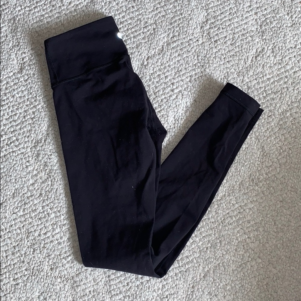 Lululemon Black Wunder Under Legging